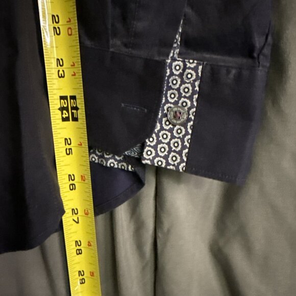 Lot Of 2 Ted Baker Long Sleeve Dress Shirt Button Up Men Size 2-3 UNDERARM STAIN - Picture 14 of 16